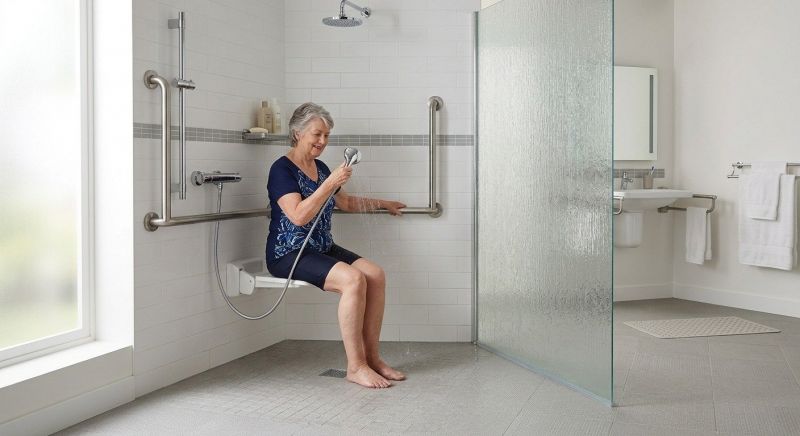 Handicap Shower Installation in Pottstown, PA